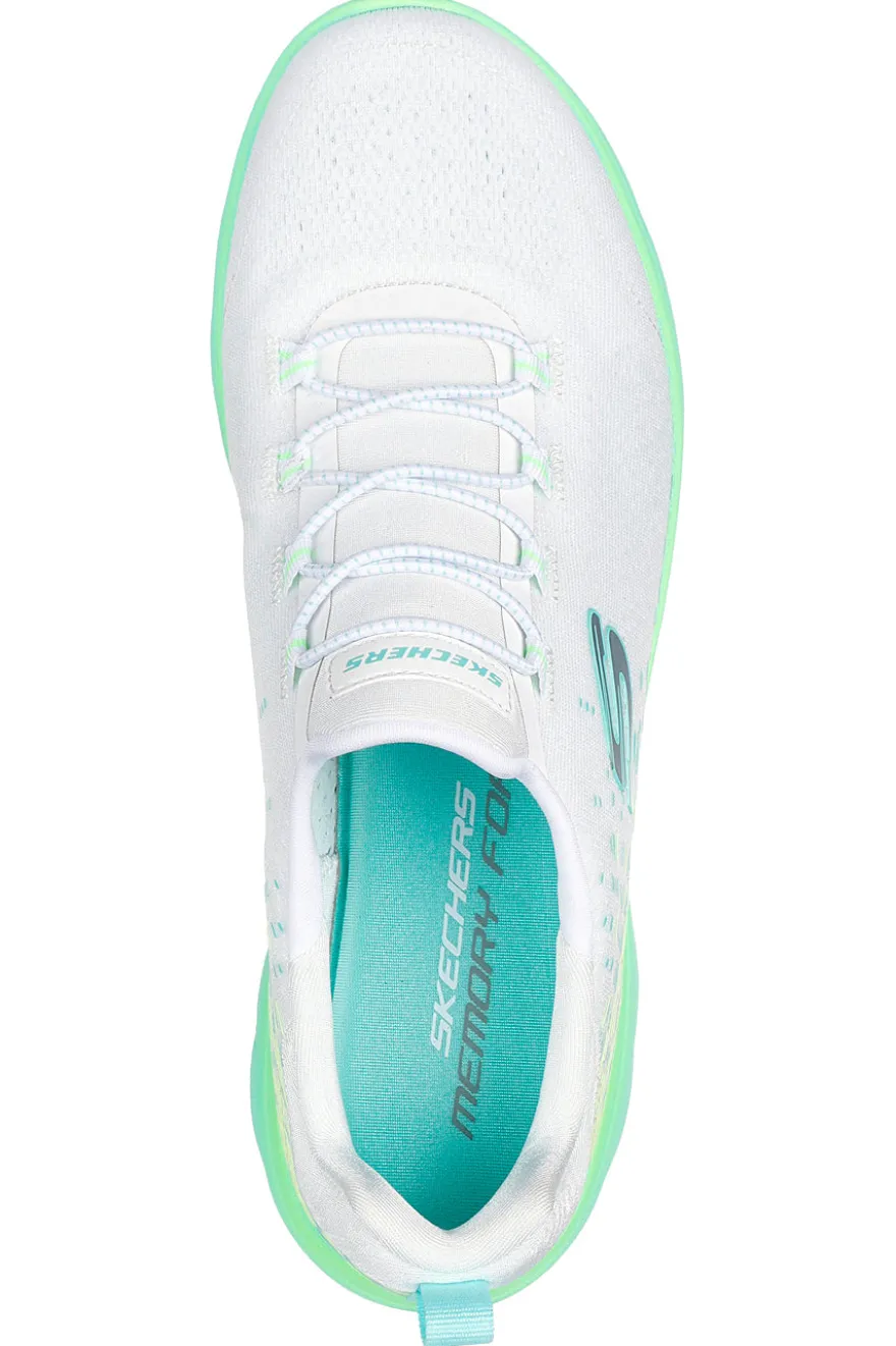 Sneakers Bianche Vegane Skechers Summits Morning Glow