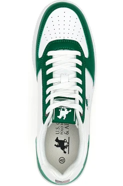 Sneakers Bianche/Verdi da Uomo U.S. Grand Polo 41471