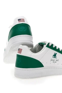Sneakers Bianche/Verdi da Uomo U.S. Grand Polo 41471