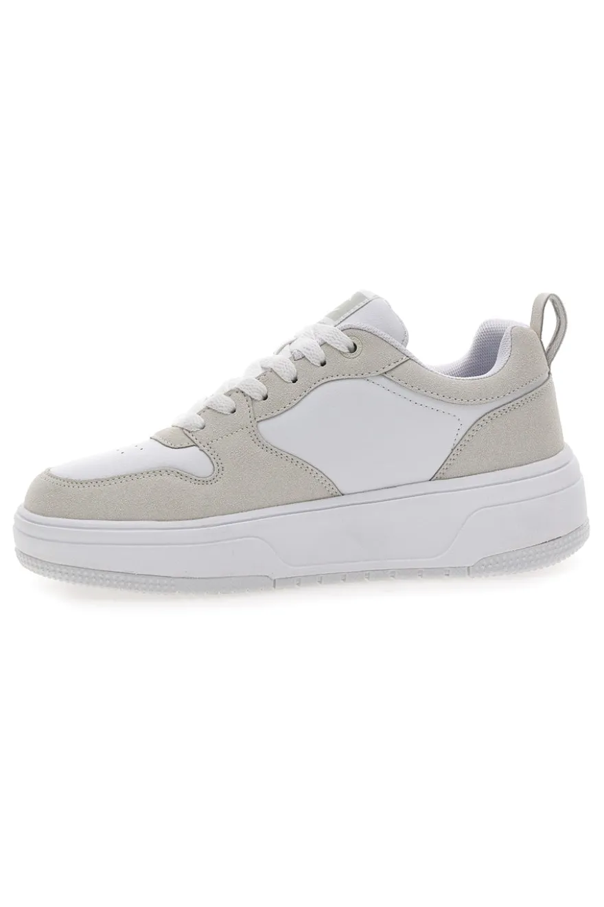 Sneakers Bianco Beige Con Platform CHAMPION RD18 LITE LOW