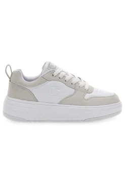 Sneakers Bianco Beige Con Platform CHAMPION RD18 LITE LOW
