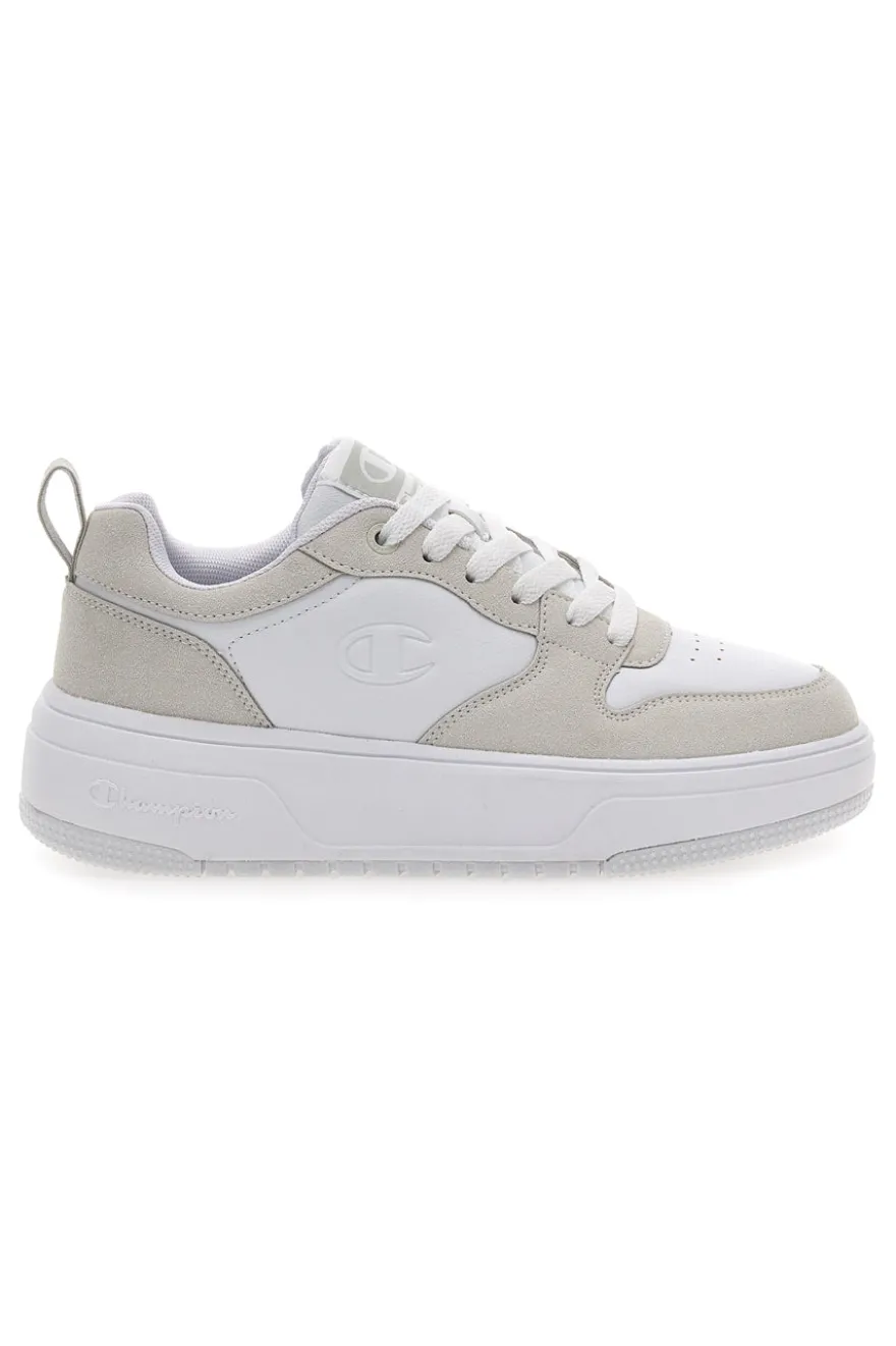 Sneakers Bianco Beige Con Platform CHAMPION RD18 LITE LOW