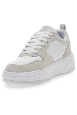 Sneakers Bianco Beige Con Platform CHAMPION RD18 LITE LOW