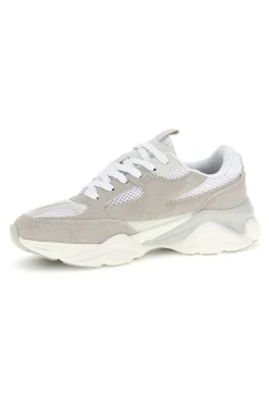 Sneakers bianco beige mesh traspirante comfort foam Fila Recade S