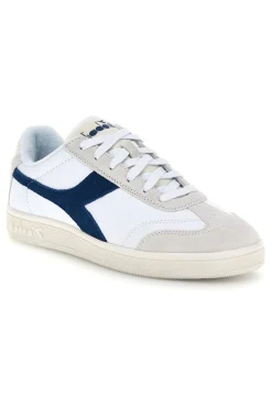 Sneakers bianco blu con lacci Diadora Kick SL