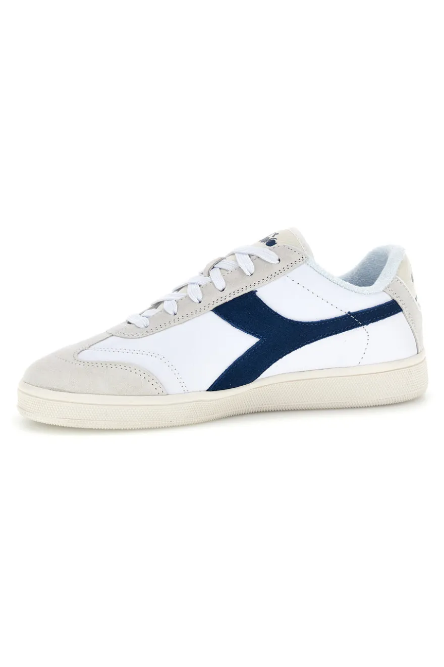 Sneakers bianco blu con lacci Diadora Kick SL