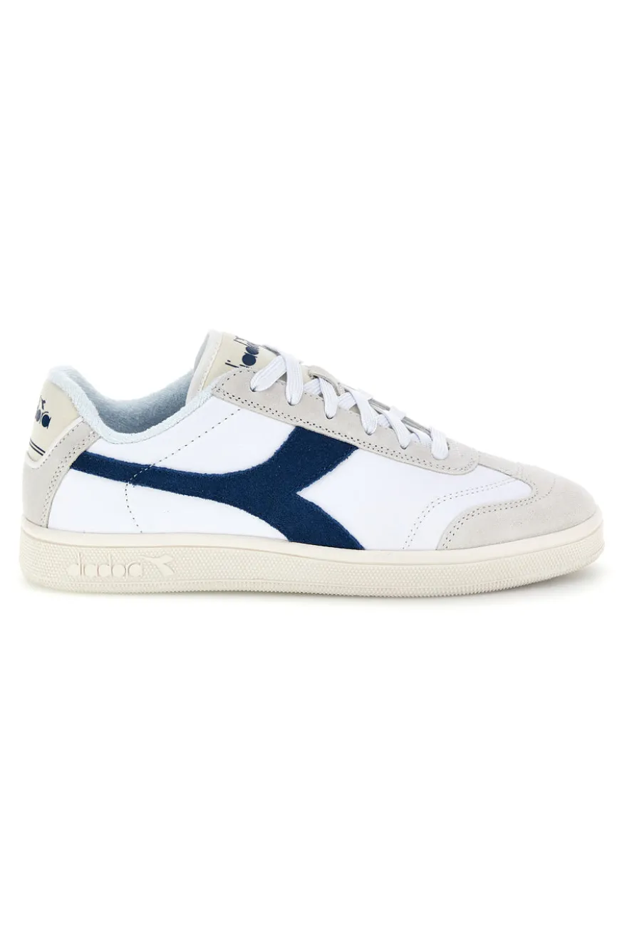 Sneakers bianco blu con lacci Diadora Kick SL