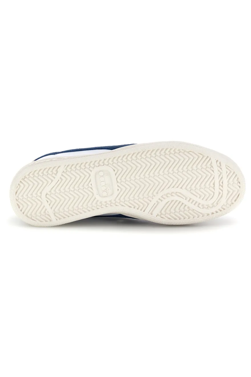 Sneakers bianco blu con lacci Diadora Kick SL