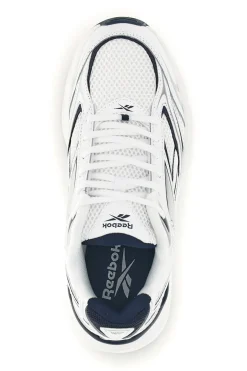Sneakers bianco con inserti navy e silver Reebok Belwave