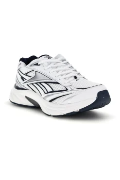 Sneakers bianco con inserti navy e silver Reebok Belwave