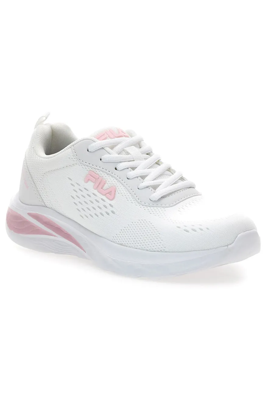 Sneakers bianco con inserti rosa Fila Spectris