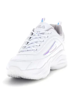 Sneakers bianco con platform e inserti olografici Fila Skye ZP Wmn