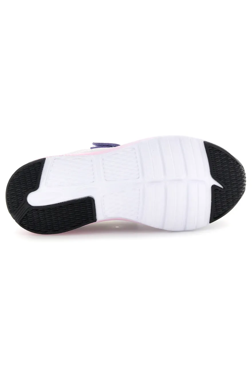 Sneakers bianco con strappi e inserti colorati Fila Crusher V Kids FFK0076