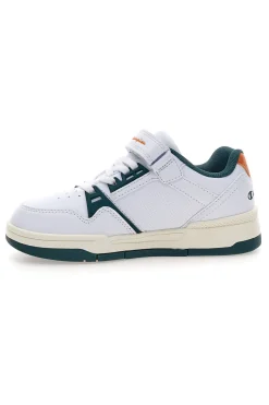 Sneakers bianco dettagli verdi e arancioni Champion Rd18 Heritage Evolve B Ps