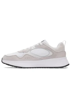 Sneakers bianco e grigio chiaro con dettagli a contrasto Under armour Mirage Sport