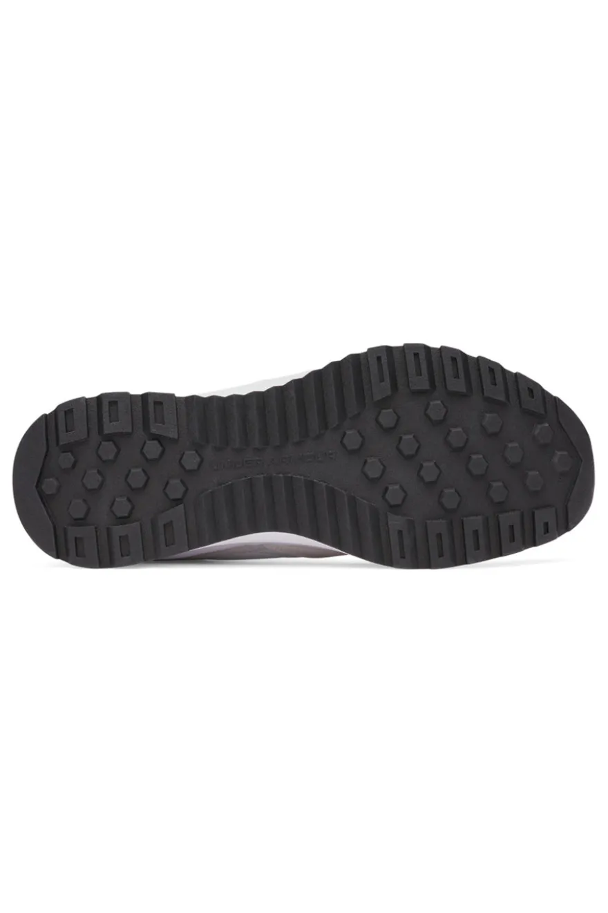 Sneakers bianco e grigio chiaro con logo laterale e suola rialzata Under armour W Mirage Sport