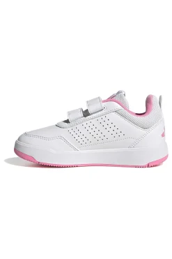 Sneakers Bianco e rosa con strappi Adidas Tensaur Sport 3.0 CF K