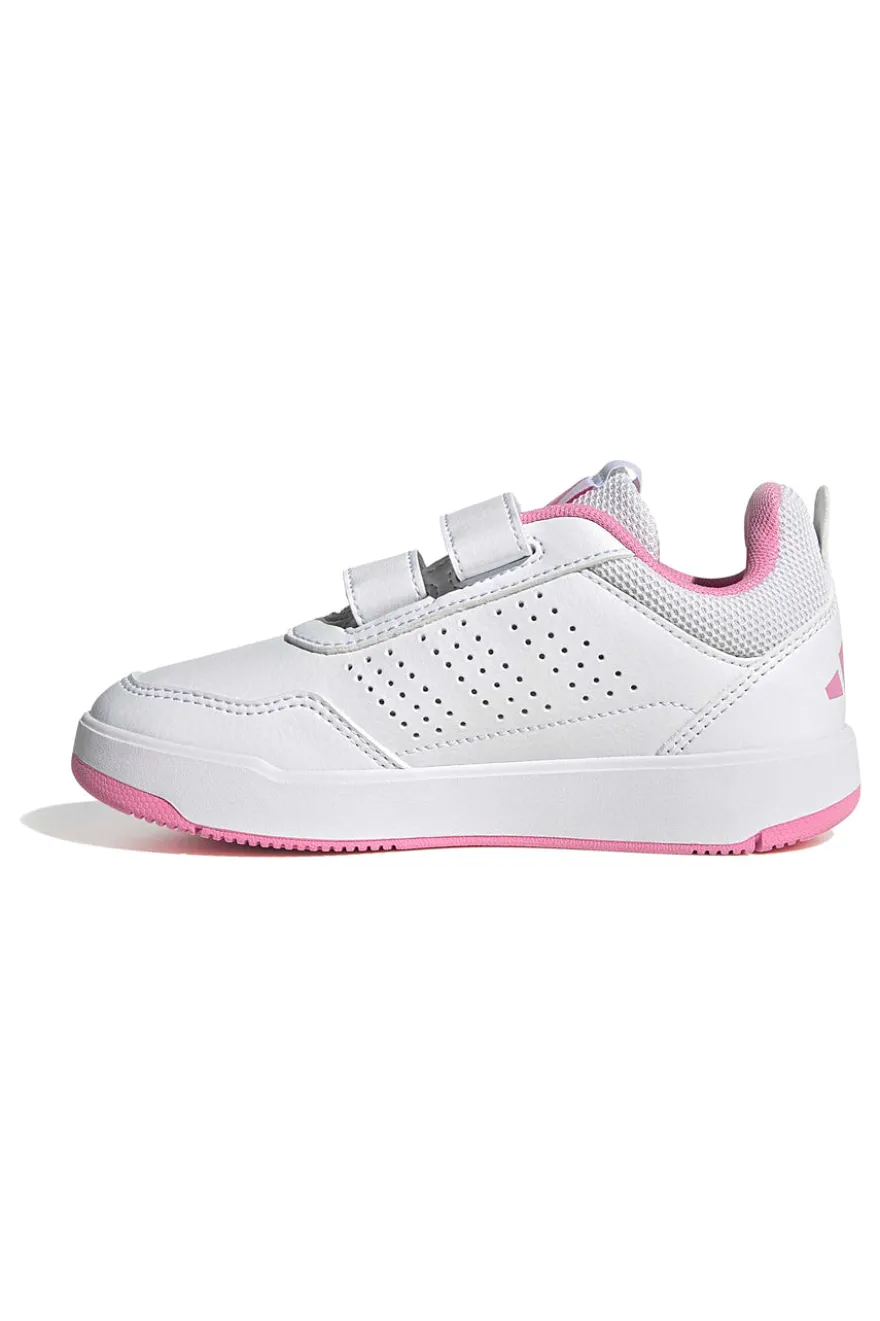 Sneakers Bianco e rosa con strappi Adidas Tensaur Sport 3.0 CF K