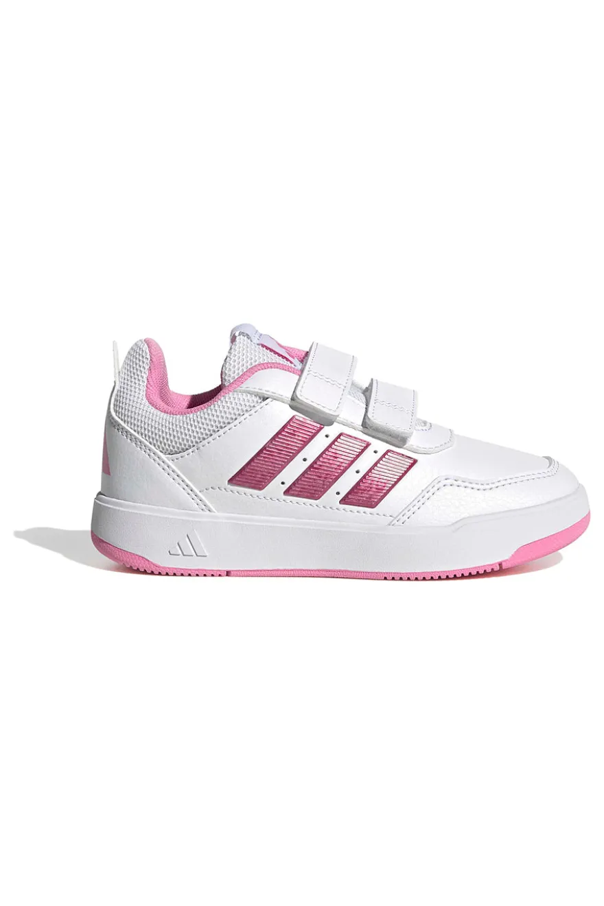 Sneakers Bianco e rosa con strappi Adidas Tensaur Sport 3.0 CF K