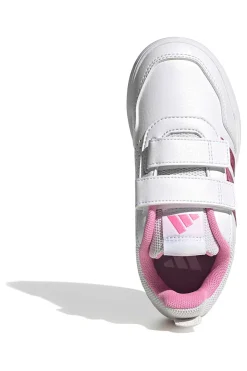 Sneakers Bianco e rosa con strappi Adidas Tensaur Sport 3.0 CF K