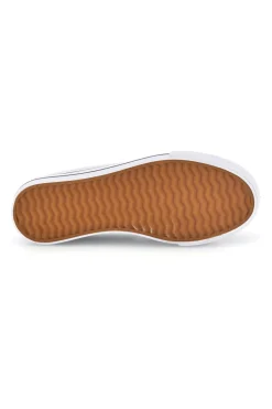 Sneakers bianco in tela stringate alte 2t2l 8012