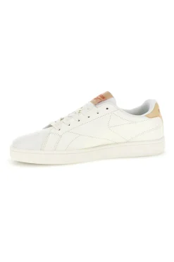 Sneakers bianco inserti beige Reebok Court Clean