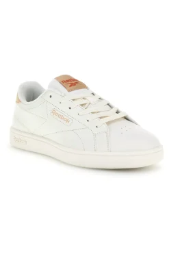 Sneakers bianco inserti beige Reebok Court Clean