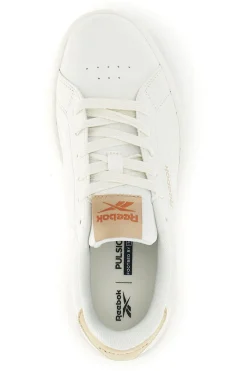 Sneakers bianco inserti beige Reebok Court Clean