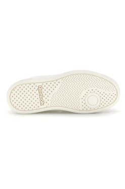 Sneakers bianco inserti beige Reebok Court Clean