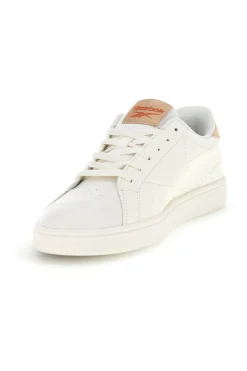 Sneakers bianco inserti beige Reebok Court Clean