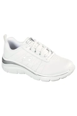 Sneakers bianco Memory Foam Skechers Fashion Fit Effortless