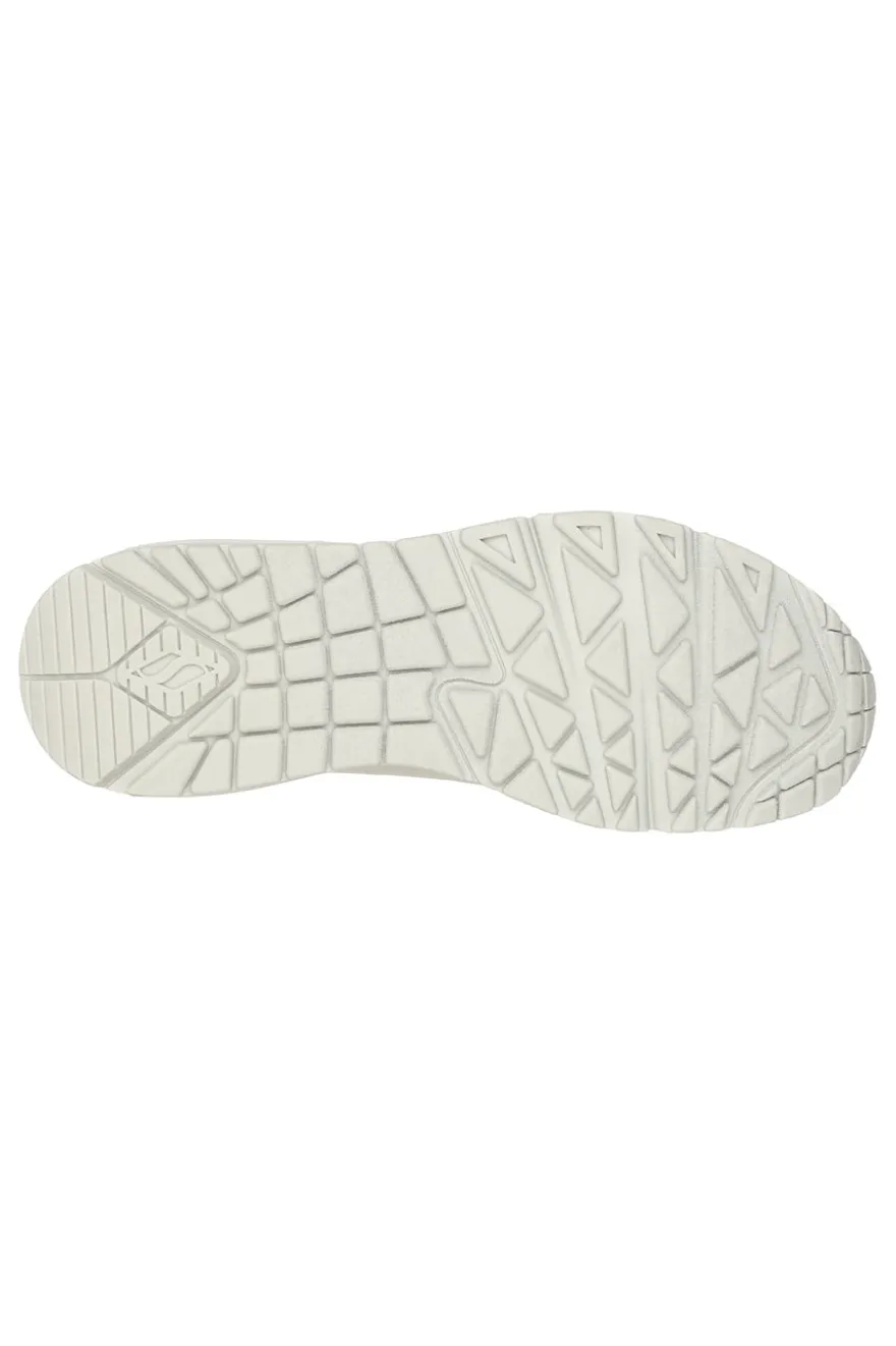 Sneakers Bianco Panna Air-Cooled Skechers Uno-Stand on Air