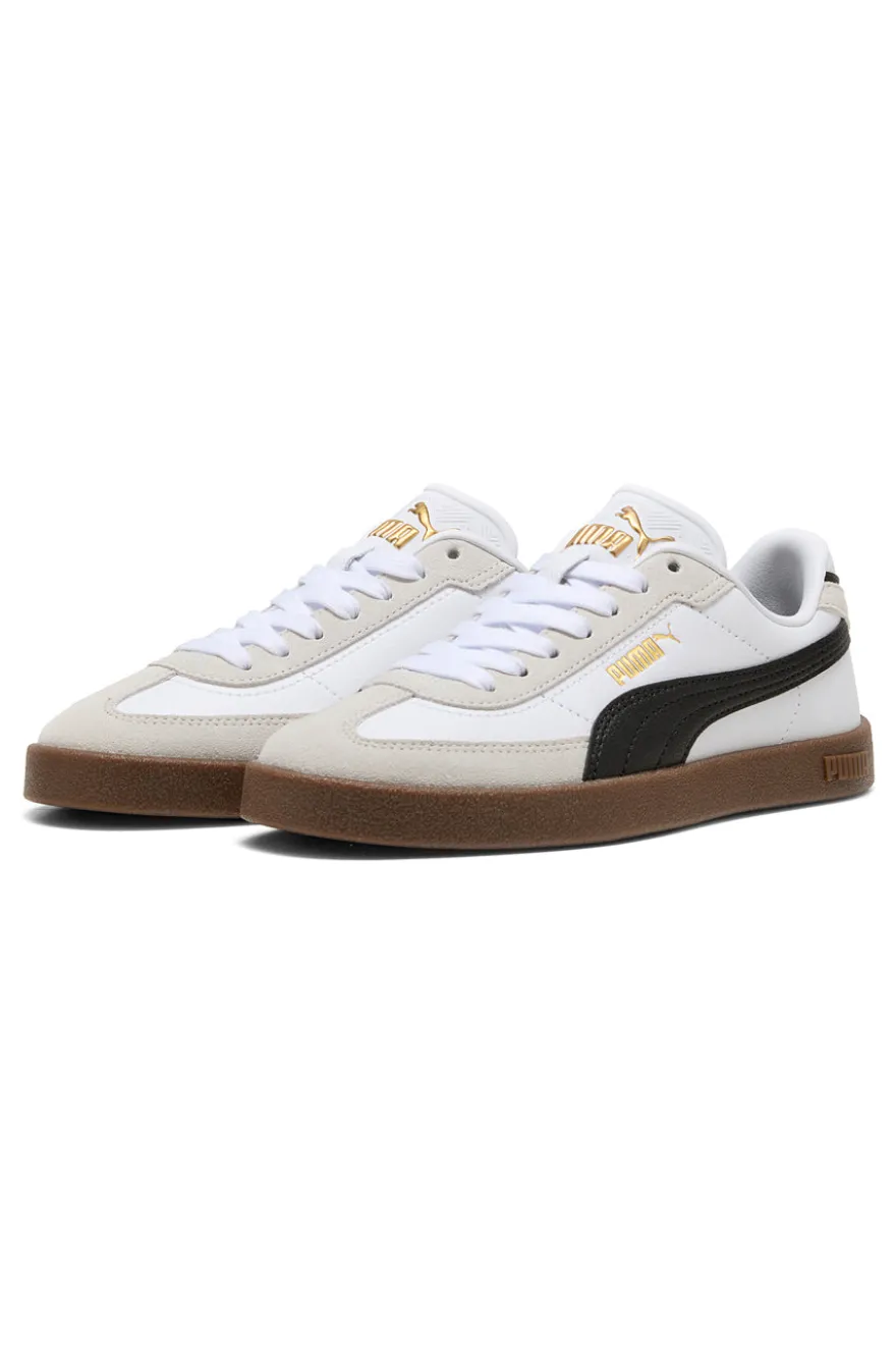 Sneakers bianco pelle Puma Club II Eva Jr