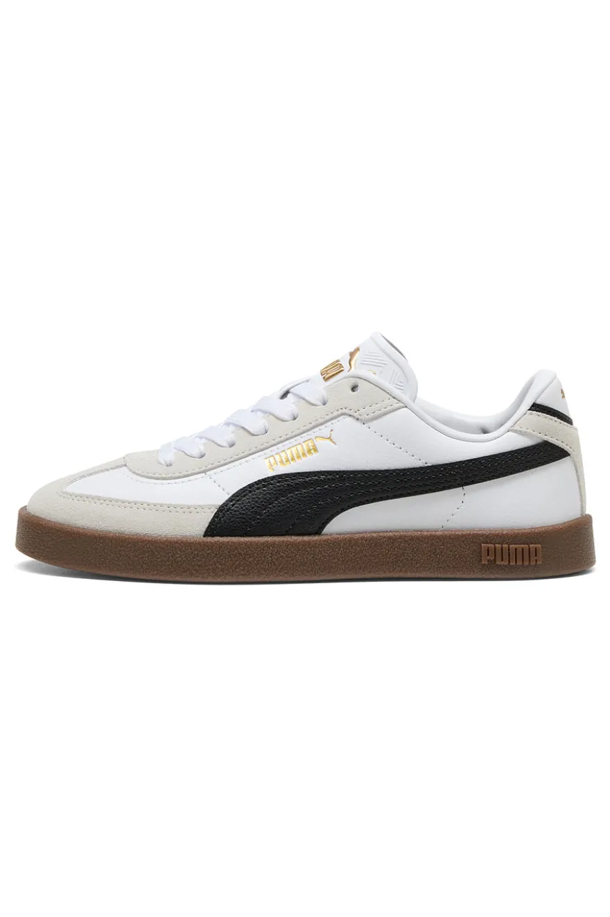Sneakers bianco pelle Puma Club II Eva Jr