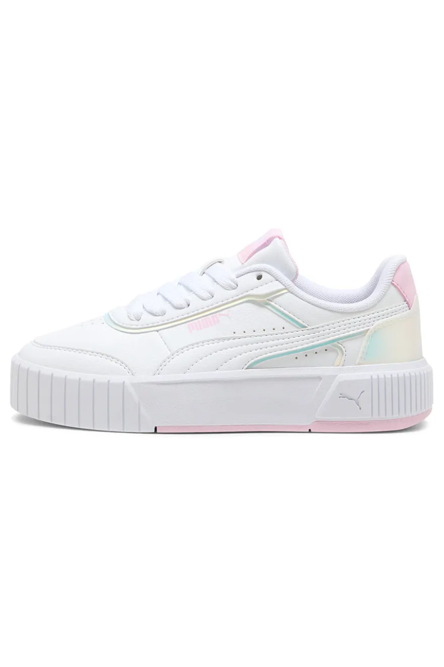 Sneakers Bianco platform hologram Puma Carina Mia Holo 2 Jr