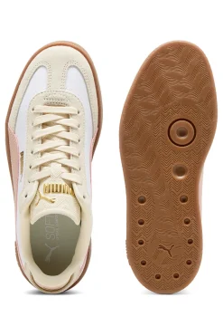 Sneakers bianco rosa in tessuto e pelle Puma Club II Era Cv