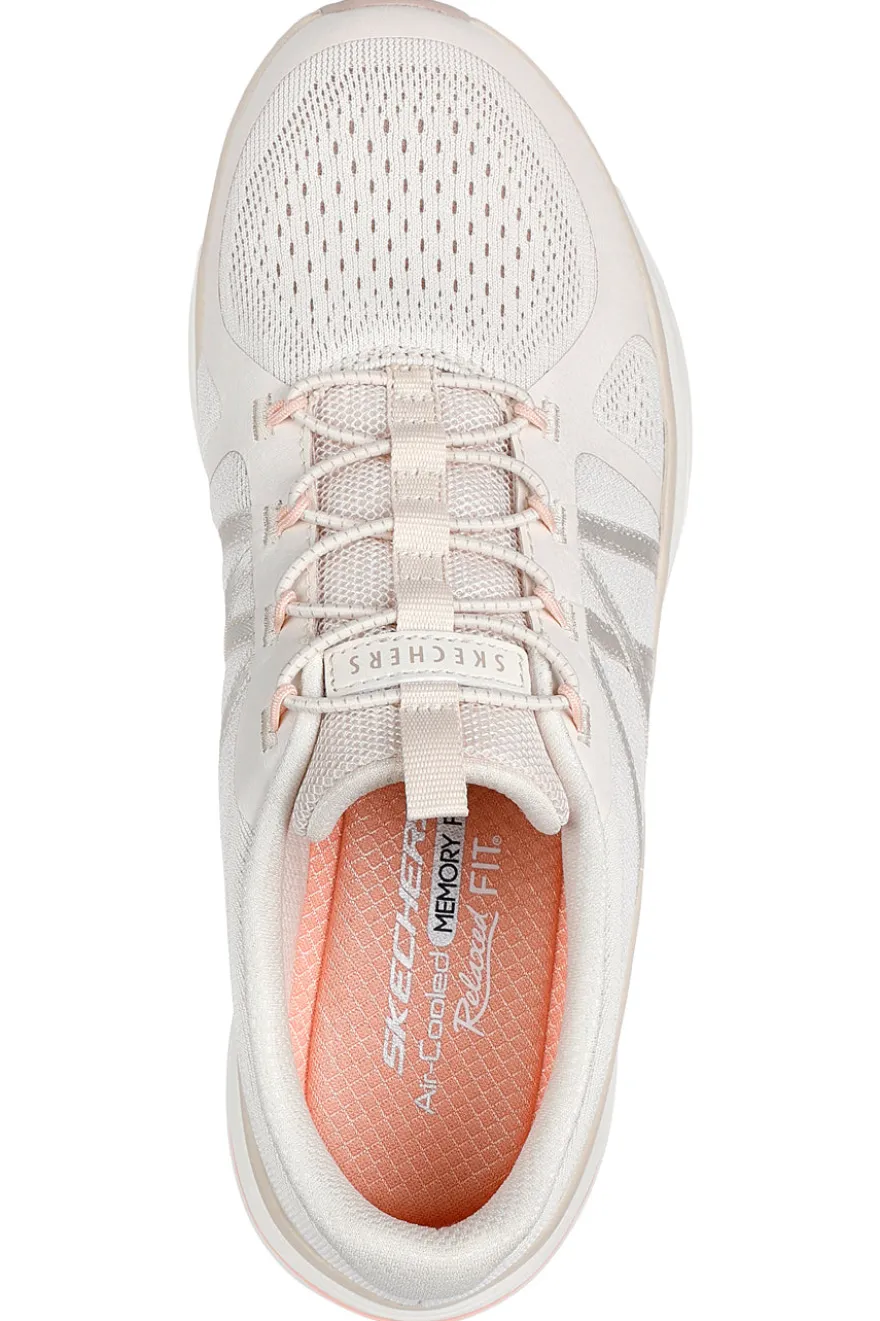Sneakers Bianco Skechers Relaxed Fit: D'Lux Comfort 2 Victory