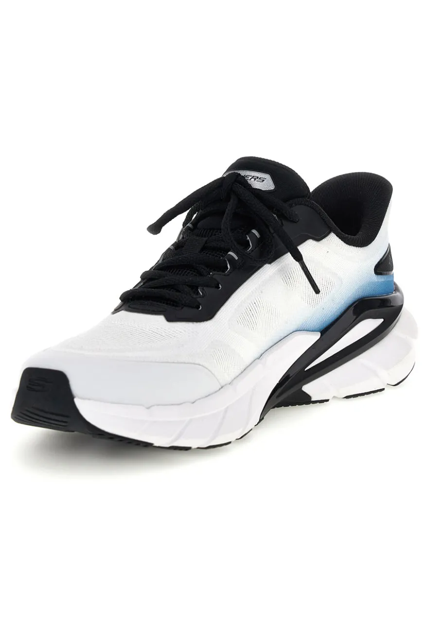 Sneakers bianco Slip Ins in mesh Skechers Skech Cage