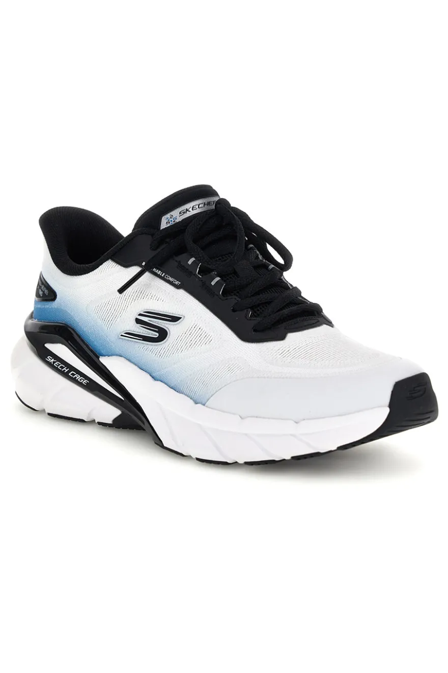 Sneakers bianco Slip Ins in mesh Skechers Skech Cage