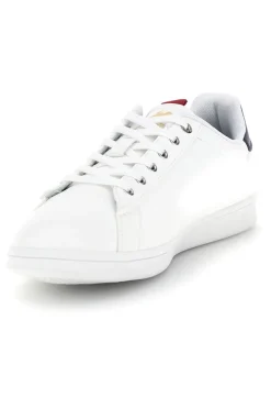 Sneakers bianco stringate con inserti a contrasto U.s. grand polo GPM234001038