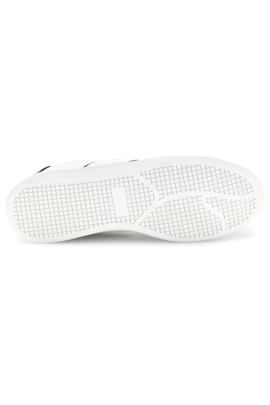 Sneakers bianco stringate con inserti a contrasto U.s. grand polo GPM234001038