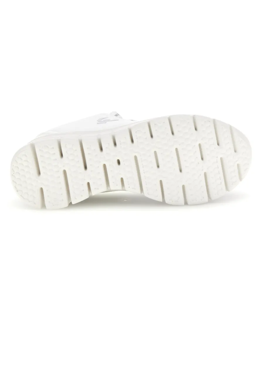 Sneakers bianco suola dentellata Freddy S26107FY7665