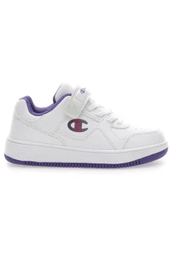 Sneakers bianco tomaia in materiale sintetico Champion Rd18 Low G Ps