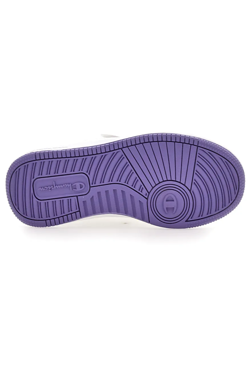 Sneakers bianco tomaia in materiale sintetico Champion Rd18 Low G Ps