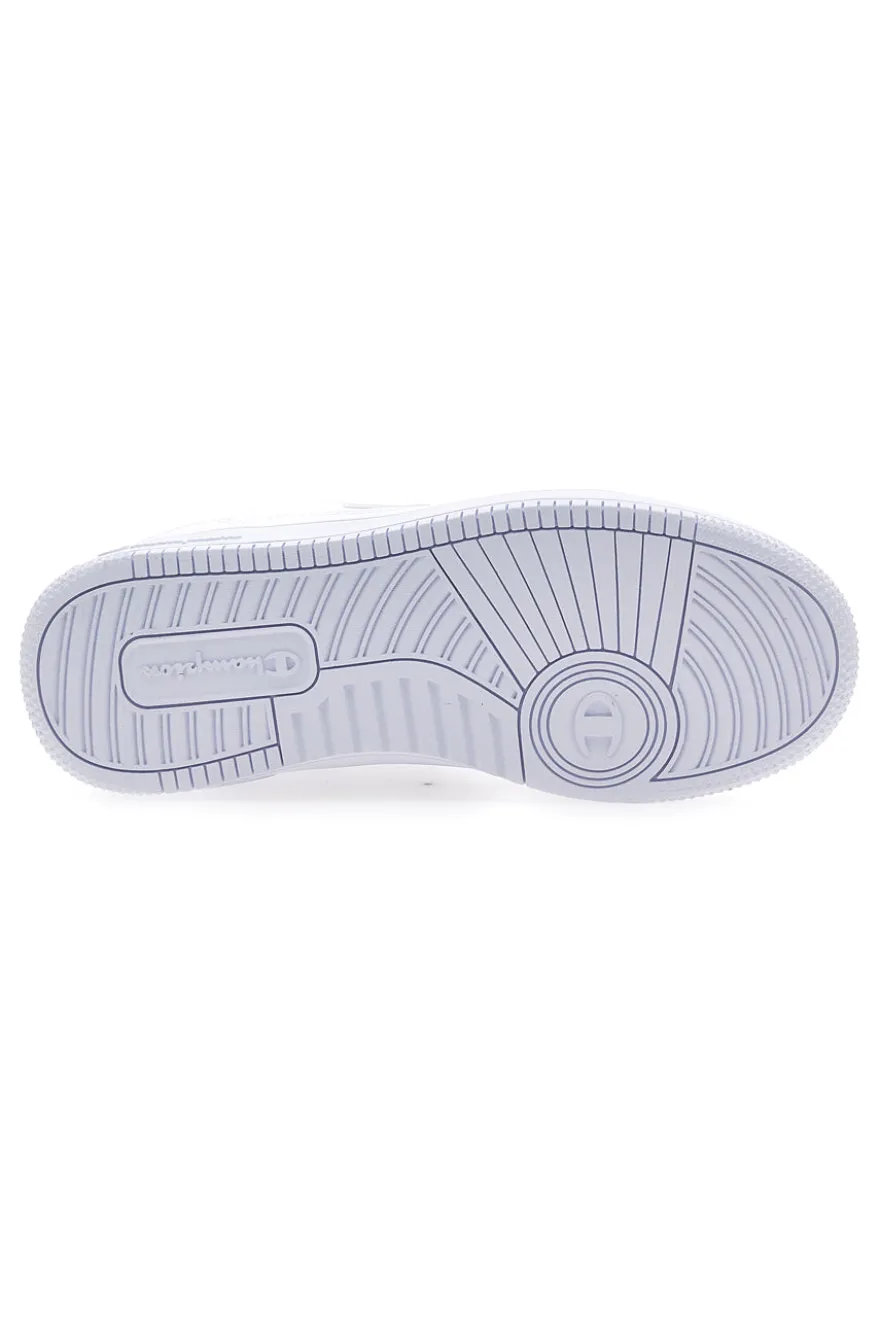Sneakers bianco tomaia in materiale sintetico Champion Rd18 Low B Gs