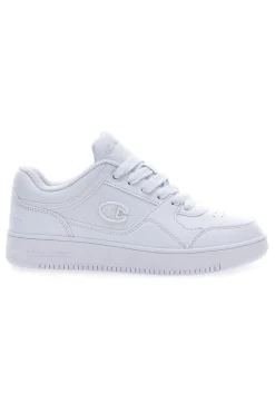 Sneakers bianco tomaia in materiale sintetico Champion Rd18 Low B Gs