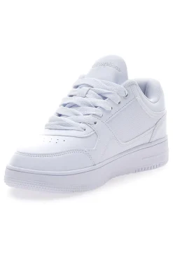 Sneakers bianco tomaia in materiale sintetico Champion Rd18 Low B Gs
