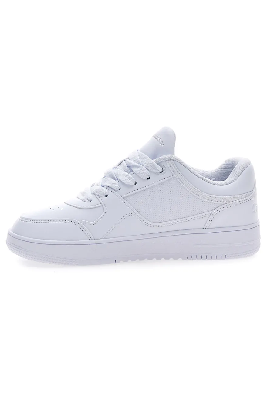 Sneakers bianco tomaia in materiale sintetico Champion Rd18 Low B Gs