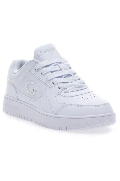 Sneakers bianco tomaia in materiale sintetico Champion Rd18 Low B Gs