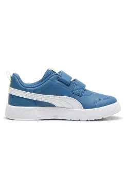 Sneakers Blau/Weiß mit Klettverschluss Puma COURTFLEX V3 V PS